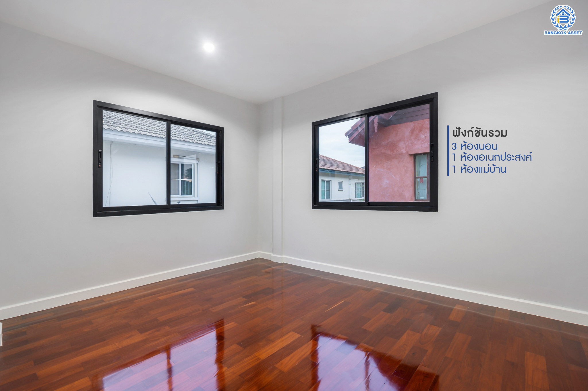 บ้านมือสองตกแต่งใหม่ ม.ชัยพฤกษ์ บางบัวทอง บ้านเดี่ยวแบรนด์ LH หลังมุม เนื้อที่ 77.1 ตร.ว. ฟังก์ชัน 3 ห้องนอน 4 ห้องน้ำ 1 ห้องอเนกประสงค์ 1 ห้องแม่บ้าน จอดรถ 2 คัน พร้อม Facilities ครบครัน บนทำเลเดินทางสะดวก ติดถนนบางกรวย-ไทรน้อย ใกล้เซ็นทรัลเวสต์เกต และรถไฟฟ้าสายสีม่วง "สถานีบางพลู"